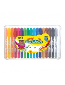 AM CST18: Amos Colorix Silky Twisters 18 Colours